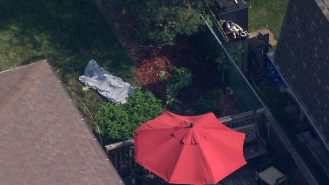Over the scene in Burlington, Ont. (CTV News Toronto Chopper)