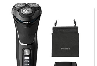 Philips 飞利浦 3000系列 干湿两用电动剃须刀 带充电底座
