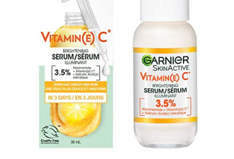 Garnier 377美白精华 3.5%VC+烟酰胺 混身体乳全身美白