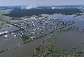 乌克兰:大坝被炸淹没农田或致数百万吨农作物损毁