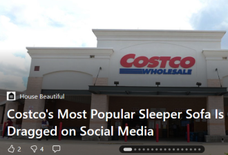 笑喷！Costco热卖沙发被网友疯狂吐槽：还不如躺石头上！