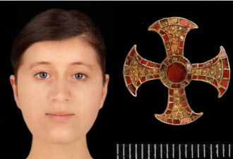 DNA揭开英国新娘真面目 1300年前少女容貌曝光