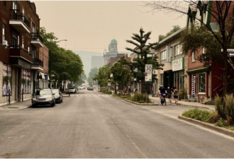 加拿大这座大城市空气质量成全球最差 居民：喉咙灼烧出门要戴N95