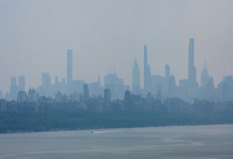 美国中西部和东岸烟雾弥漫 空气质量恶化