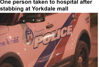 一名男子在Yorkdale mall被刺伤