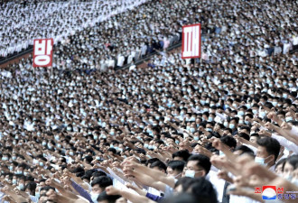 北韩10万人集会:发动复仇战争 “全美国都在我们射程内”
