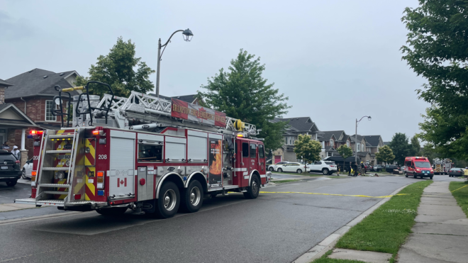 Brampton house fire leaves man critically injured | CTV News