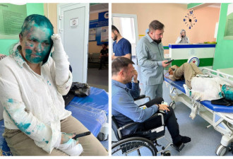俄女记者采访车臣 遭断指、泼漆、剃光头