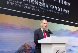 新西兰总理在上海的28小时：率领百余人访华