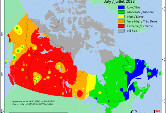 加拿大政府通报2023年野火季最新预报