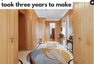 多伦多公寓挂700多万出售 奢华房间曝光仅橱柜就造了3年