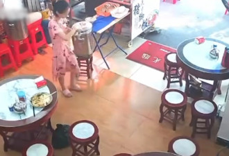 广州一餐馆汤煲遭陌生女子投放不明液体