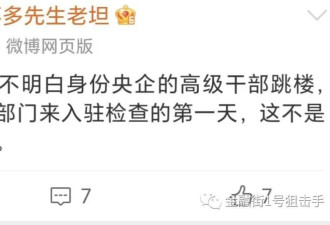 远洋财务总监于北京跳楼 现状惨烈 微博封锁消息