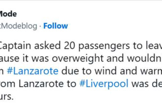 廉价航空要求19名乘客离开飞机 理由居然是超重了