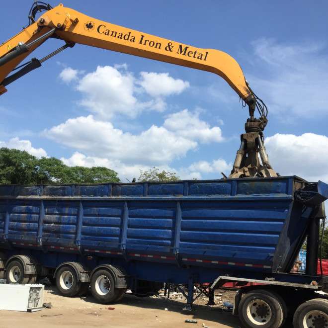 Scrap Metal Yard in Toronto | Metal Recycling | Canada Iron & Metal