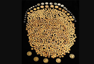 玉米田挖出700枚古金币 价值超百万美元