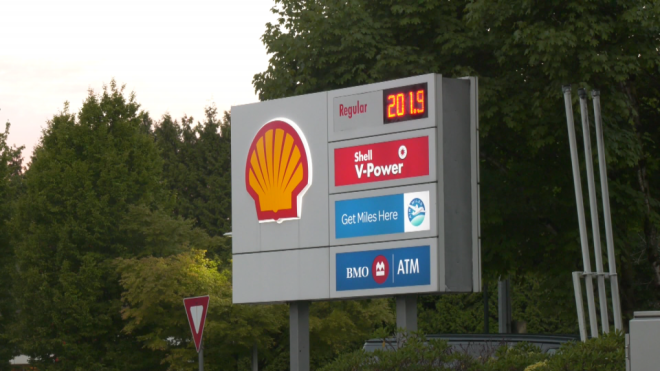 Gas prices across Metro Vancouver are climbing past the $2 per litre mark on July 26, 2023, just as analysts predicted they would this summer.