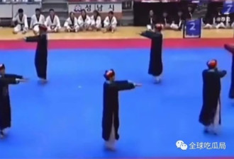 全网哗然！中国队集体扮满清僵尸 亮相国际大赛