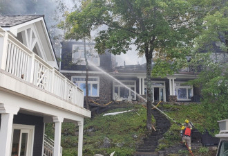 Muskoka度假屋大火 损失250万