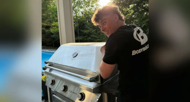 Giving new meaning to a little elbow grease… Jacob Shaidle,18, from Hamilton, Ont. has made thousands for his university tuition over three years via a cleaning business that includes detailing barbecues.