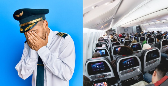 Fed-up airline pilot lectures passengers on flight etiquette (VIDEO)