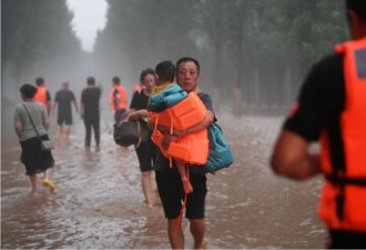 中国7月天灾影响1601.8万人 经济损失逾1700亿