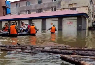 黑龙江25河、31水库超过警戒水位 解放军北部战区出动