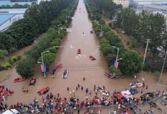 河北保定：洪水致死亡10人，失联18人