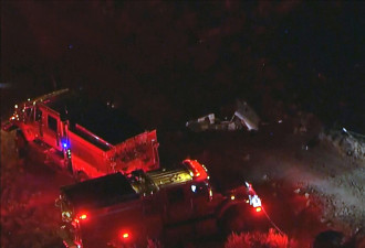 加州两直升机灭火时相撞酿3死 再酿1.6公顷火灾