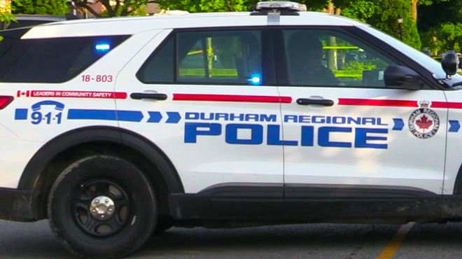 Durham Regional Police cruiser is seen in this undated photo.