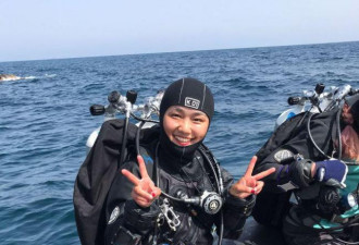 打破刻板印象 中国女孩在欧洲成为潜水教练