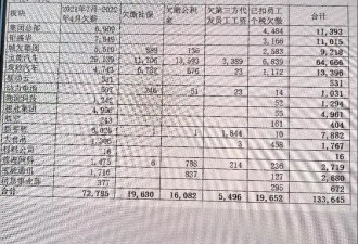 名企前高管，晒上亿欠薪表！大曝内幕