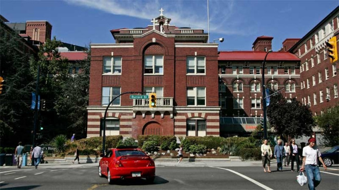 St. Paul's Hospital is seen in this undated image. (CP / Richard Lam) 