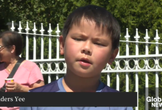 加拿大8岁华裔男孩摆摊筹款引来关注 背后故事令人心酸