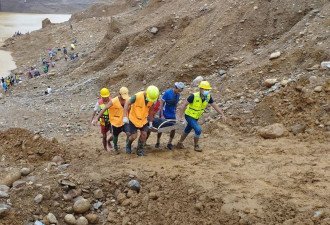 已致20余人死亡，缅甸玉石矿区坍塌现场曝光