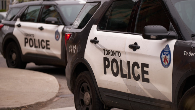 Toronto police cruisers are seen in this file photo. (Simon Sheehan/CP24)
