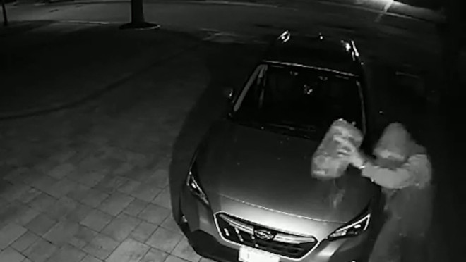 Suspect sought after three cars set on fire in Richmond Hill | CTV News