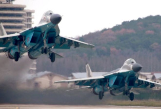 指控美军机入侵经济区 朝鲜战机紧急升空