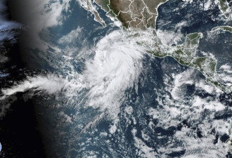 飓风“希拉里”逼近美西岸 加州恐降下超过一年雨量