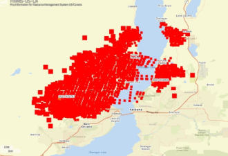 NASA卫星图像直观显示加拿大野火惨状