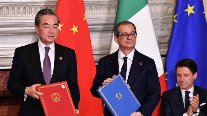 意大利扬言退出“一带一路”或为增加谈判筹码- 2023年5月15日, 俄罗斯卫星通讯社