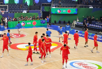 中国男篮21分惨败菲律宾 彻底无缘巴黎奥运会