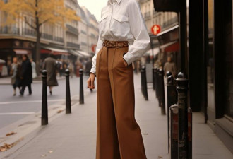 秋季必备衬衫 看巴黎女郎 如何穿出个性有韵味