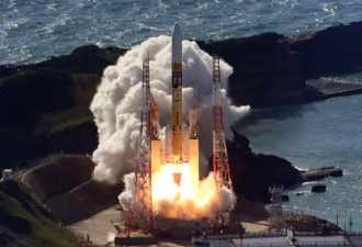 日本H2A火箭发射升空，搭载月球探测器