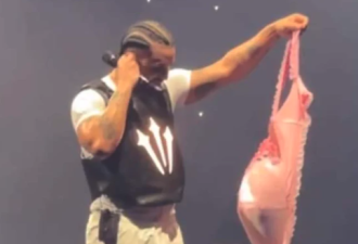 36G算什么！Drake一场演唱会收400件bra！尺寸逆天！