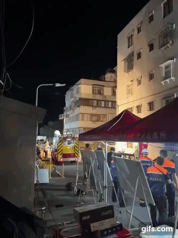 台湾民宅塌陷惊悚画面曝光 政府下令紧急灌浆