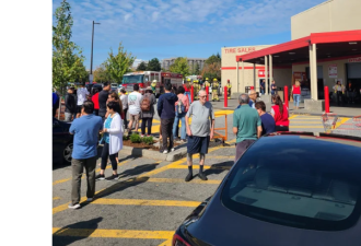列治文Costco超市起火，全员疏散