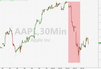 美股收盘:苹果大跌暂歇，纳指标普反弹