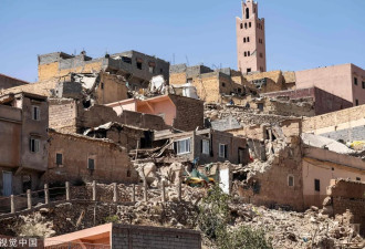 强震已致2012人遇难 摩洛哥全国哀悼三天