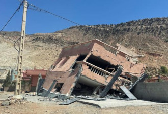 摩洛哥地震逾2000死 敌对邻国开放空域